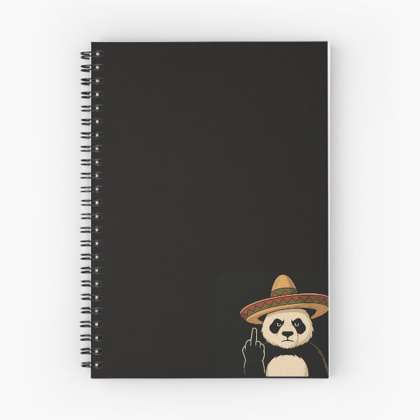 Item preview, Grumpy Panda in Sombrero Flipping Off World designed and sold by donkokone.