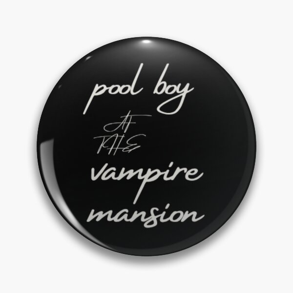 Item preview, Pool boy at the vampire mansion designed and sold by Dark Moon Art Studio.