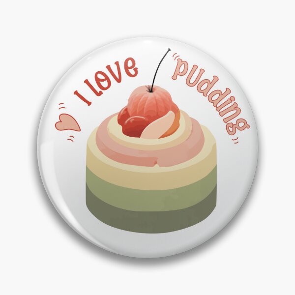 Artikelvorschau, Süß & Weich: Ich liebe Pudding Kawaii Dessert entworfen und verkauft von CrazySweets.