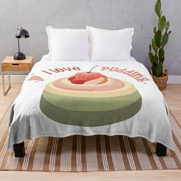 Item preview, Sweet & Soft: I Love Pudding Kawaii Dessert designed and sold by CrazySweets.