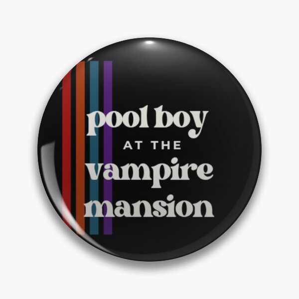 Item preview, Pool boy at the vampire mansion designed and sold by Dark Moon Art Studio.