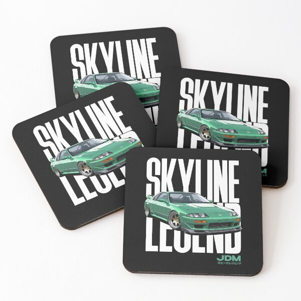 Item preview, JDM Verde Velocity Skyline Legacy designed and sold by Retro Urban Wave.