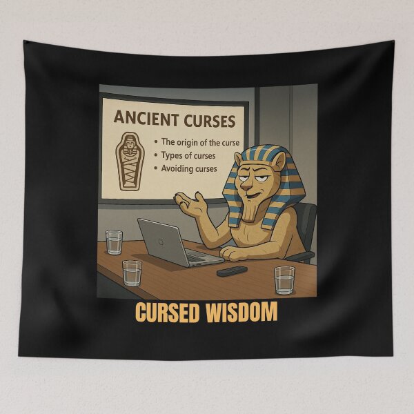 Item preview, Curses and Coffee designed and sold by Motivora.