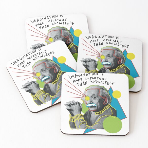 Item preview, Albert Einstein: Imagination designed and sold by SpookyTatBabe.