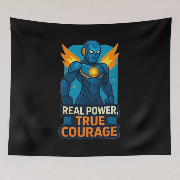 Item preview, Real Power, True Courage designed and sold by okiiskandarart.