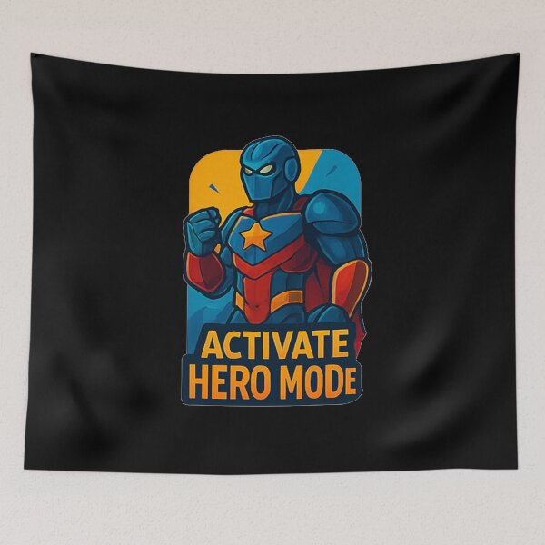 Item preview, Activate Hero Mode designed and sold by okiiskandarart.