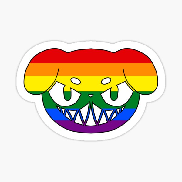 Pride Shadow Dogs Gay Sticker