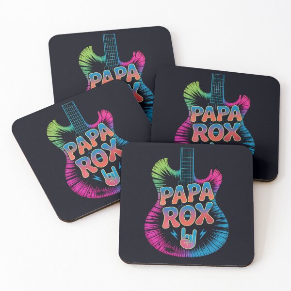 Item preview, Papa Rox Electric Guitar Dad Rock Legend Father's day – Cool Dad designed and sold by Taans-Creation.