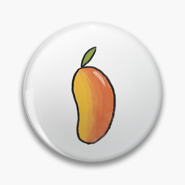 Item preview, Cute and Simple Watercolor Mango designed and sold by CarolineHolsten.