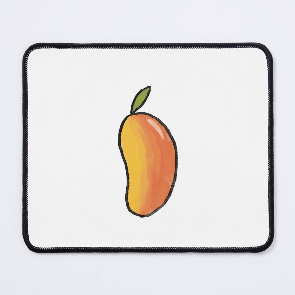 Item preview, Cute and Simple Watercolor Mango designed and sold by CarolineHolsten.