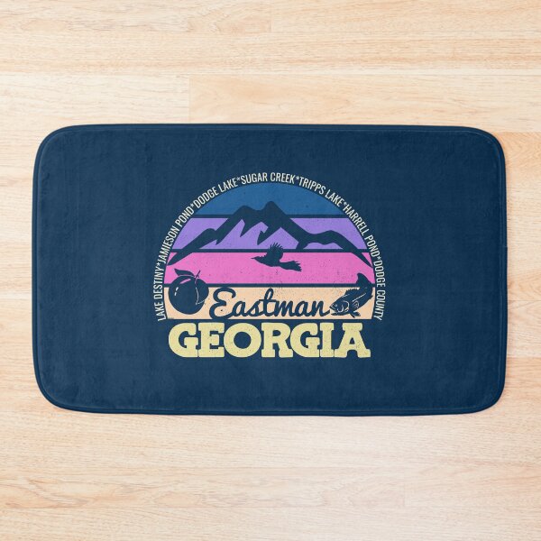 Item preview, Eastman Georgia Sunset Retro Vintage Local Pride Logo designed and sold by CRHPOD20.