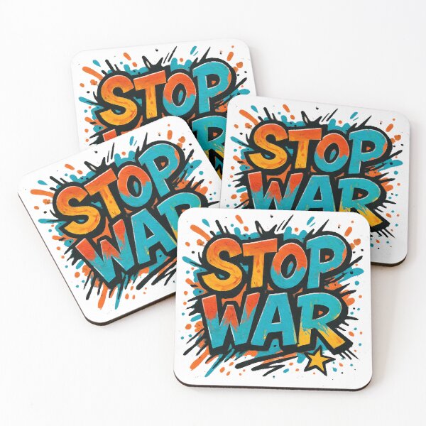 Item preview, Stop War Graphic Graffiti designed and sold by ArunDandiboina.