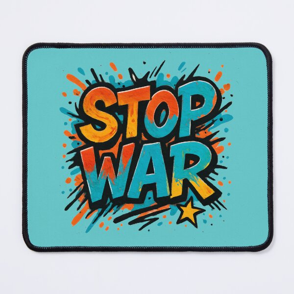 Item preview, Stop War Graphic Graffiti designed and sold by ArunDandiboina.