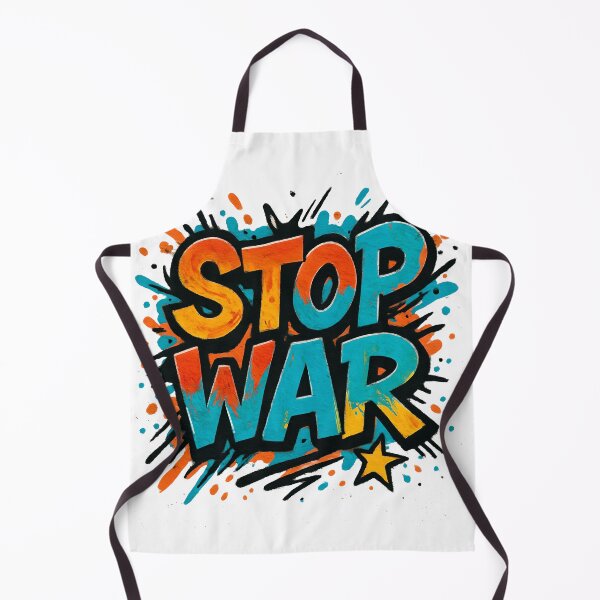 Item preview, Stop War Graphic Graffiti designed and sold by ArunDandiboina.