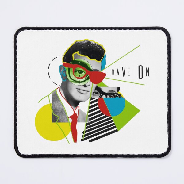 Item preview, Buddy Holly Rave On Abstraction designed and sold by SpookyTatBabe.