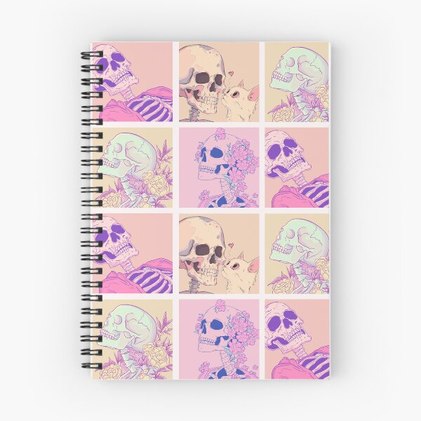 Item preview, Soft Goth Skeleton Mood Collage designed and sold by Jess.a.creates.