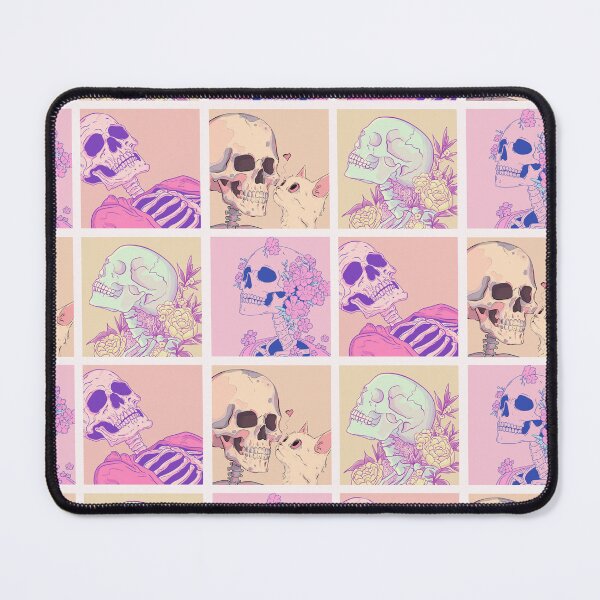 Item preview, Soft Goth Skeleton Mood Collage designed and sold by Jess.a.creates.