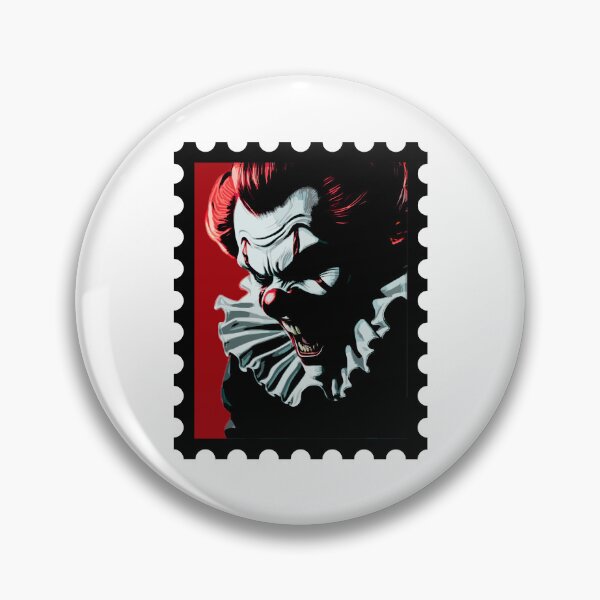 Artikelvorschau, Schreiender Clown Stempel – Horror Circus entworfen und verkauft von UNK-Fatigues.
