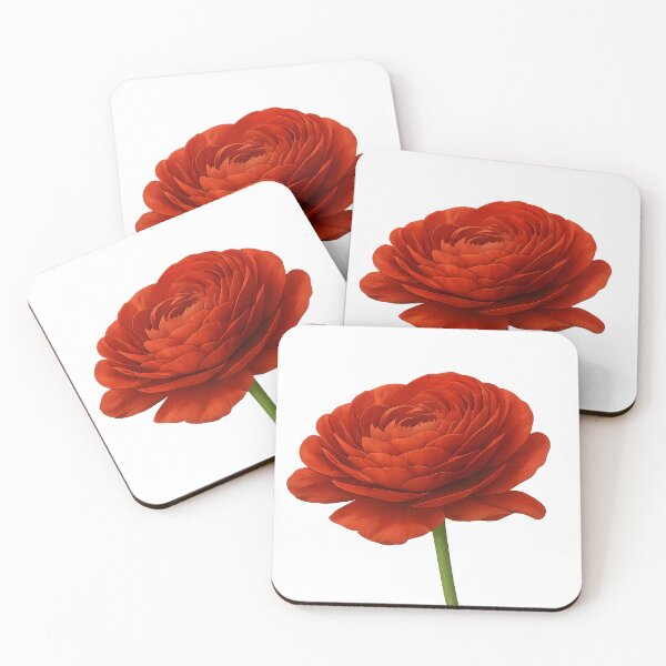 Item preview, Bold Red Ranunculus  designed and sold by Pacika.