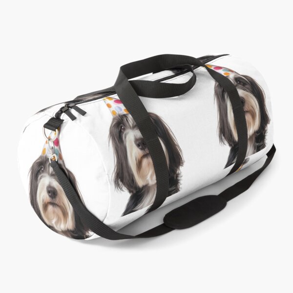 Item preview, Cute Bearded Collie dog with Party Hat Birthday Celebration designed and sold by LazyOwlStore.
