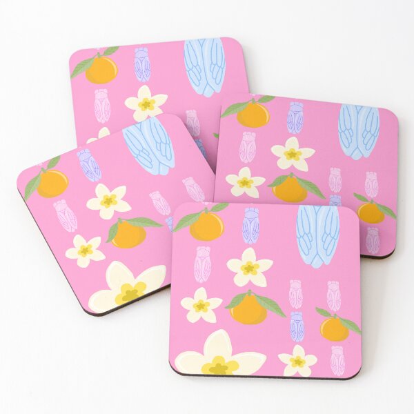 Item preview, Cicadas, Clementines and Summer Flowers designed and sold by petiteToulon.