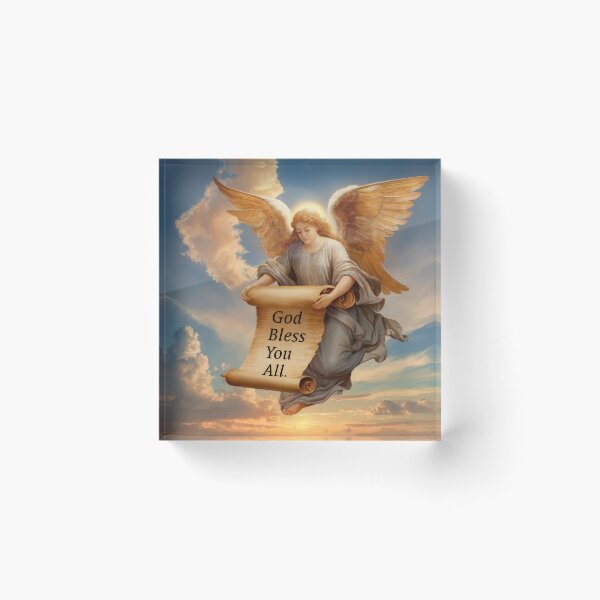 Item preview, Superhero angel  with angelic blessing  in the sky,Angel,angel art,divine power,Superhero designed and sold by Expressions-Sel.