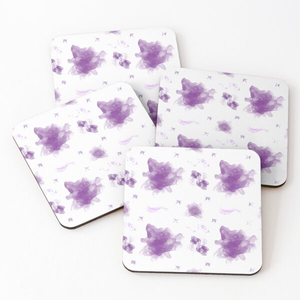 Item preview, Seamless abstract watercolor pattern in shades of purple.  designed and sold by mug&more station.