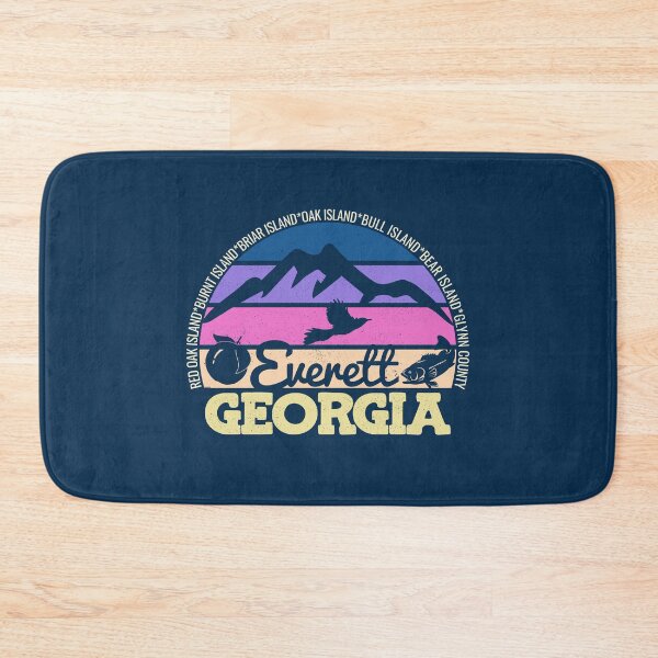 Item preview, Everett Georgia Sunset Retro Vintage Local Pride Logo designed and sold by CRHPOD20.