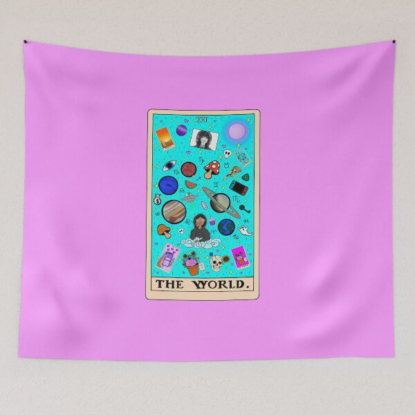 Item preview, Tarot Card - The World designed and sold by Eclectic Soul Art Co..