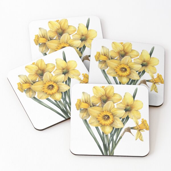 Item preview, Yellow flower water color style  designed and sold by Sunakokookkook.
