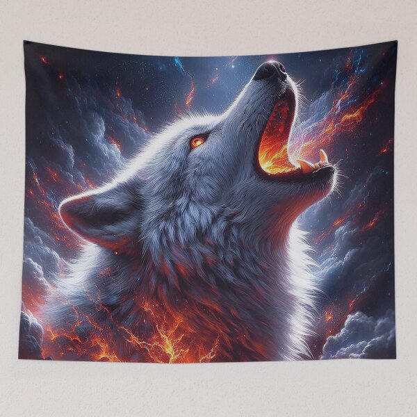 Item preview, A Burning Desire to Howl at the Stars designed and sold by nikkolaus.