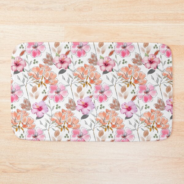 Item preview, Pink Floral Pattern designed and sold by nuchy.