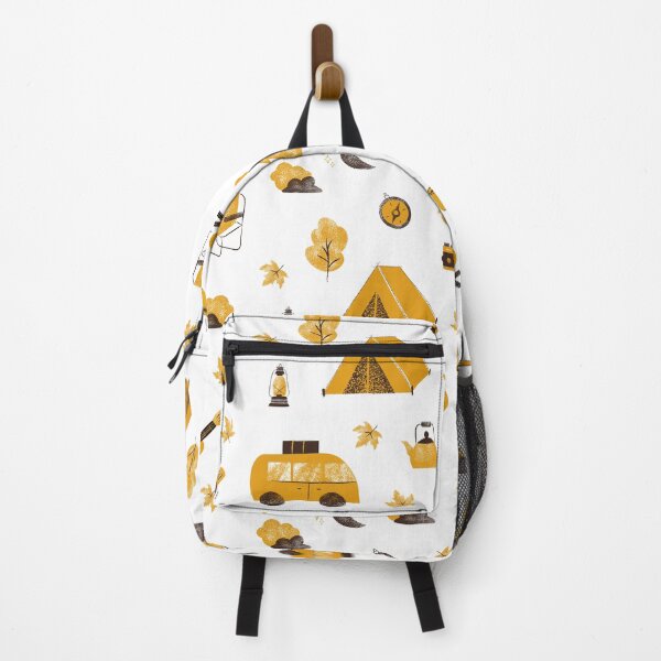 Item preview, Autumn camping clipart set with hand-drawn elements. designed and sold by mug&more station.