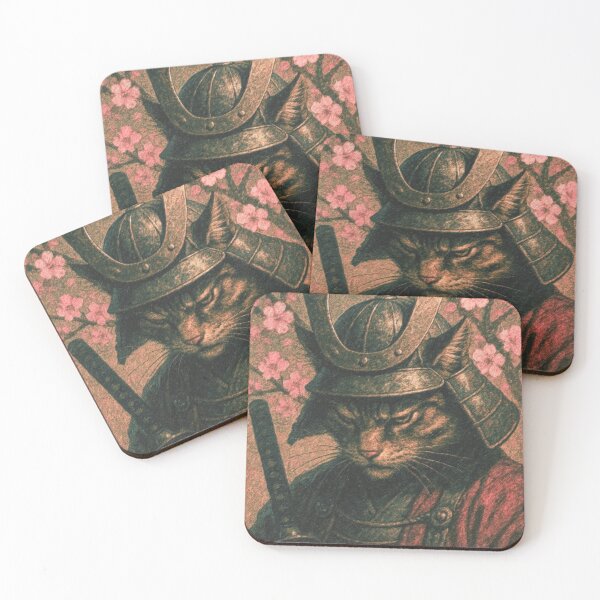 Item preview, Silent Honor: The Shadow Cat Samurai designed and sold by Drawings Project.