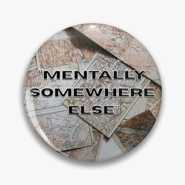 Item preview, “Mentally Somewhere Else” designed and sold by Froggysmerch.