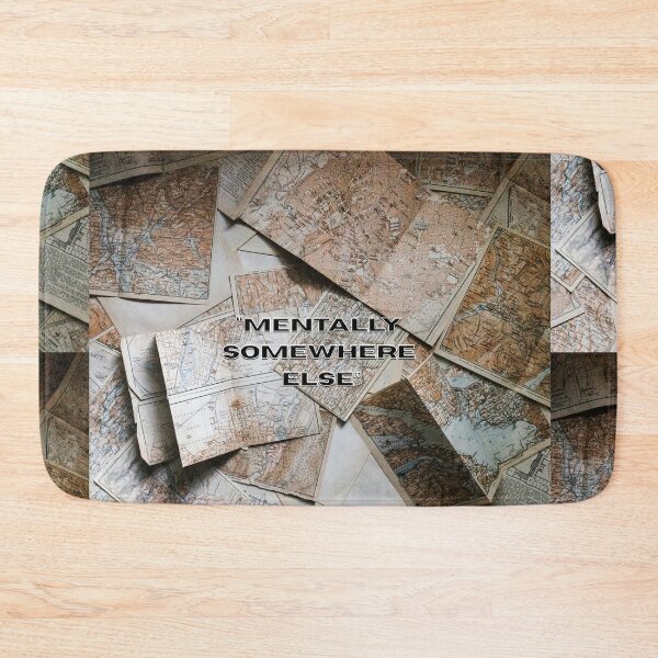 Item preview, “Mentally Somewhere Else” designed and sold by Froggysmerch.