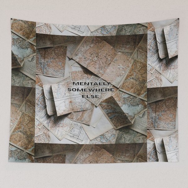 Item preview, “Mentally Somewhere Else” designed and sold by Froggysmerch.