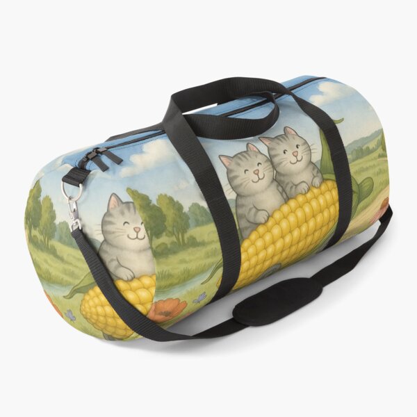 Item preview, Two cats and the moving corncob designed and sold by Mauswohn.