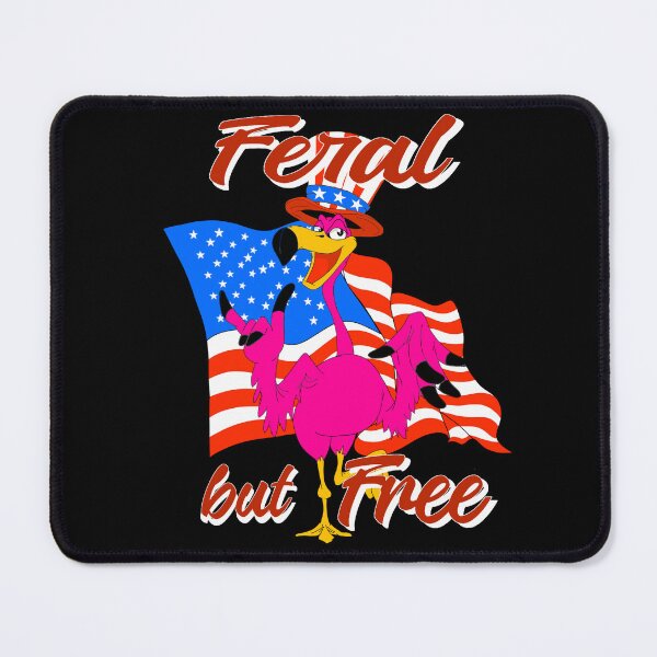 Item preview, Feral But Free 4th of July designed and sold by TheEndDesign.