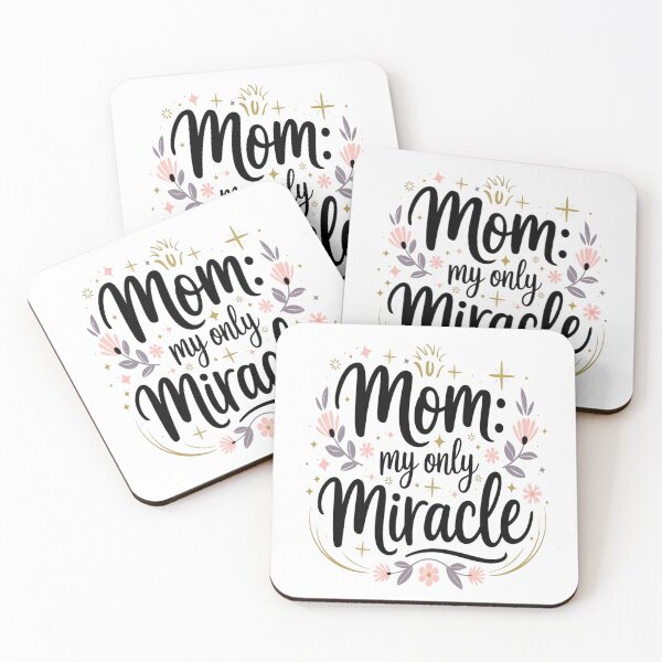 Item preview, MOM: My Only Miracle – Heartfelt Mother’s Day Gift designed and sold by Rajasekar.