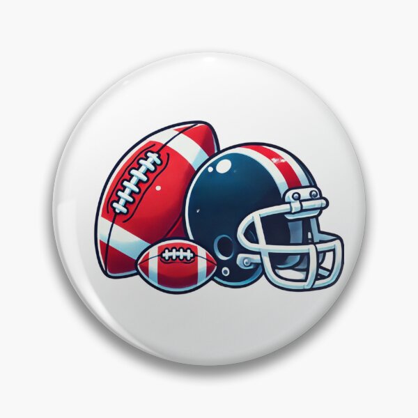 Item preview, Imagen de dibujos animados de pelota y casco de fútbol designed and sold by OneLook.