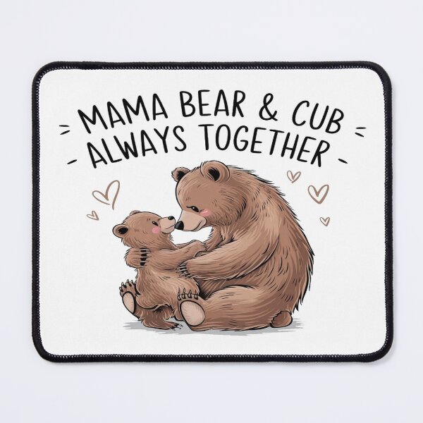 Item preview, Mama Bear & Cub – Heartfelt Mother’s Day Gift designed and sold by Rajasekar.