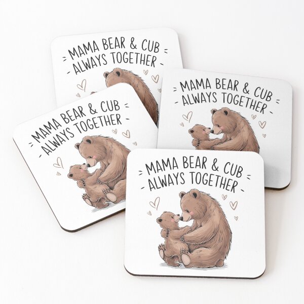 Item preview, Mama Bear & Cub – Heartfelt Mother’s Day Gift designed and sold by Rajasekar.