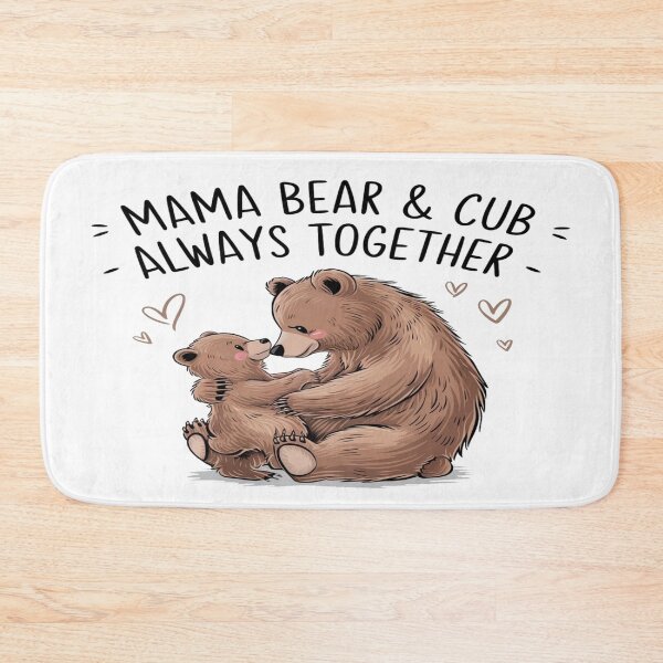 Item preview, Mama Bear & Cub – Heartfelt Mother’s Day Gift designed and sold by Rajasekar.