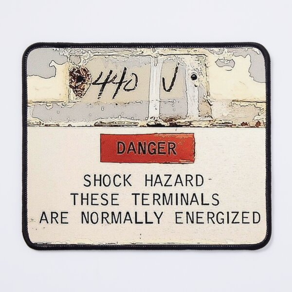 Item preview, DANGER - Shock Hazard designed and sold by MK McLaren.
