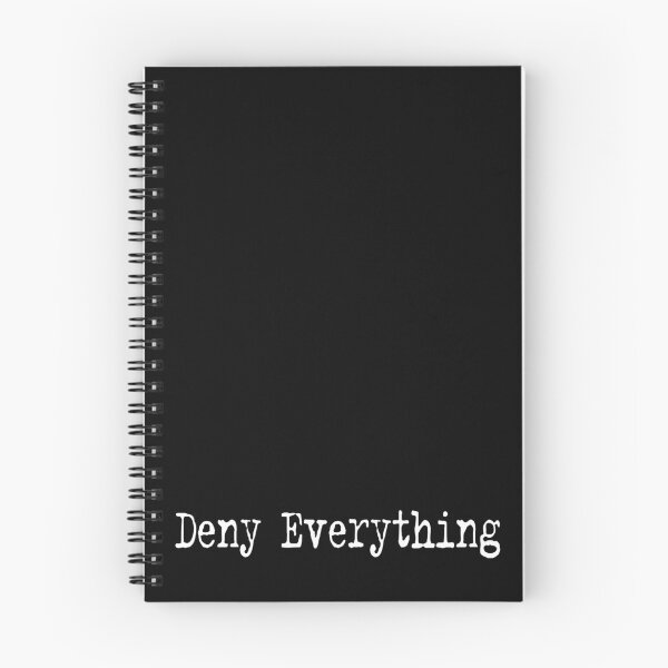 Item preview, Deny Everything (White) designed and sold by Havocstaff.
