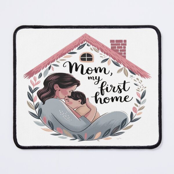 Item preview, Mom, My First Home – A Heartfelt Mother's Day Gift designed and sold by Rajasekar.