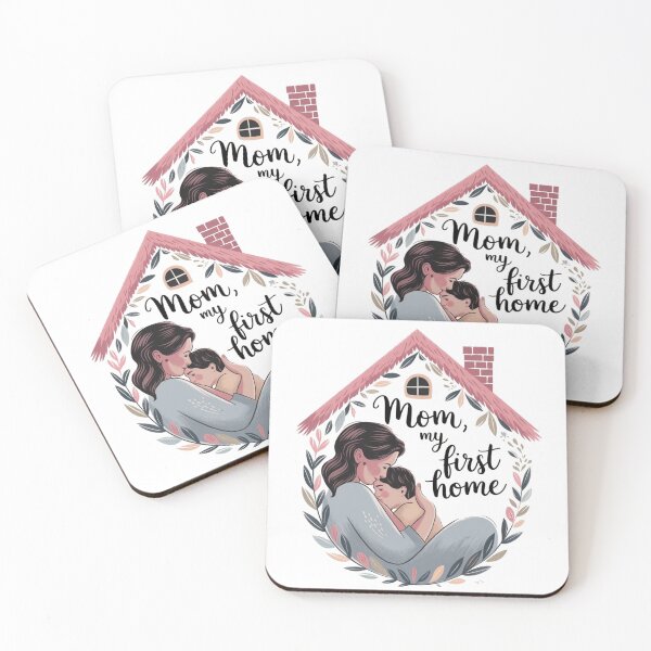 Item preview, Mom, My First Home – A Heartfelt Mother's Day Gift designed and sold by Rajasekar.
