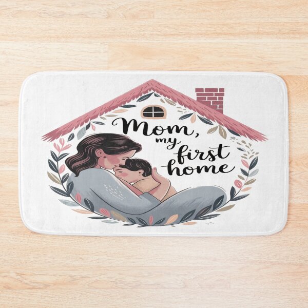 Item preview, Mom, My First Home – A Heartfelt Mother's Day Gift designed and sold by Rajasekar.
