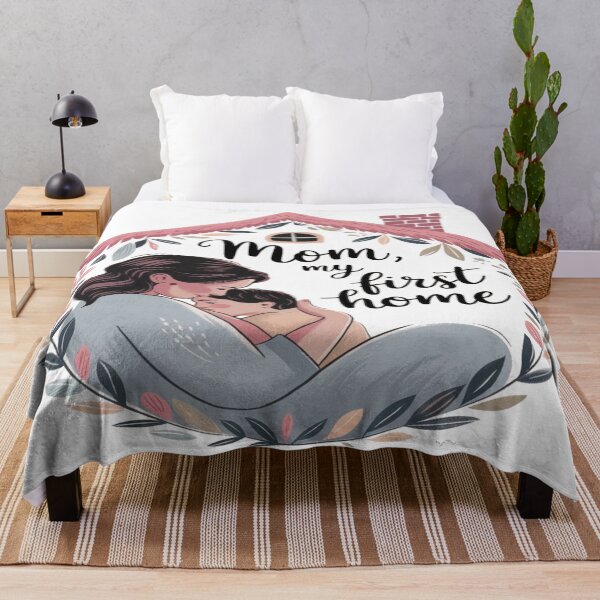Item preview, Mom, My First Home – A Heartfelt Mother's Day Gift designed and sold by Rajasekar.